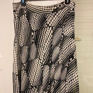 Black and White Skirt